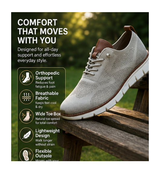 Ultra-Comfy Lightweight Smart Walking Shoes