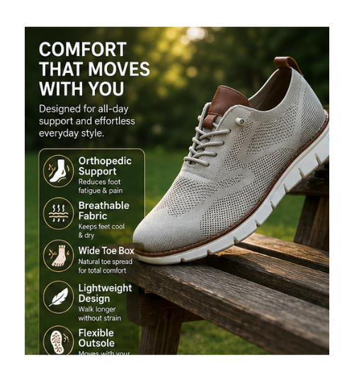 Ultra-Comfy Lightweight Smart Walking Shoes